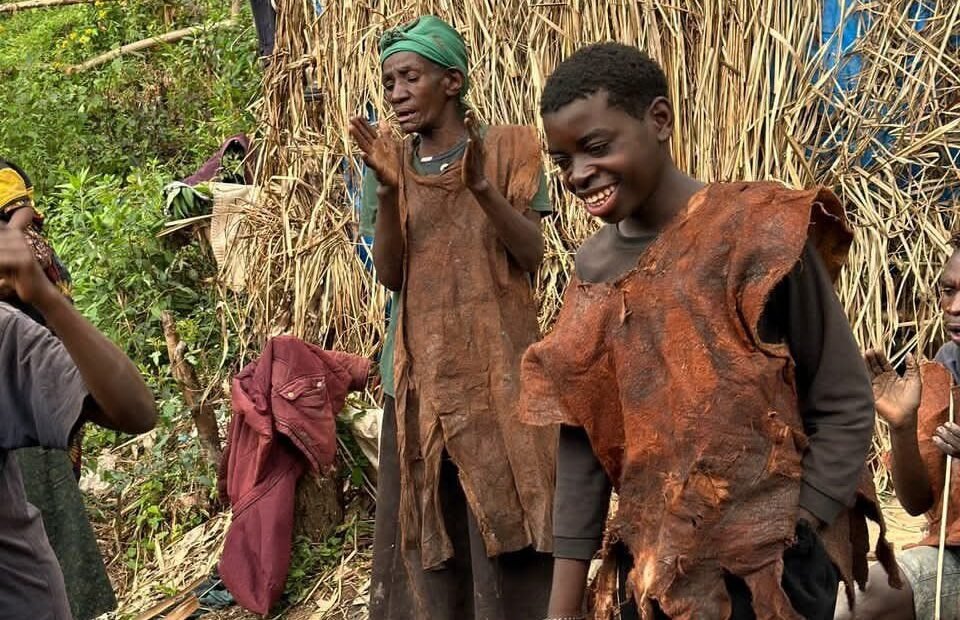 Batwa community children